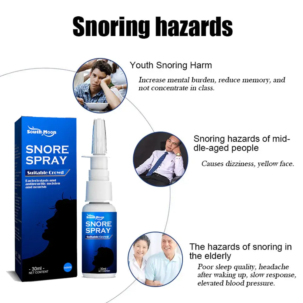 Close-up of nose with airflow improved by spray