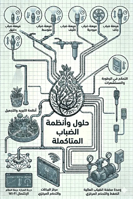 حلول وأنظمة الضباب المتاكملة