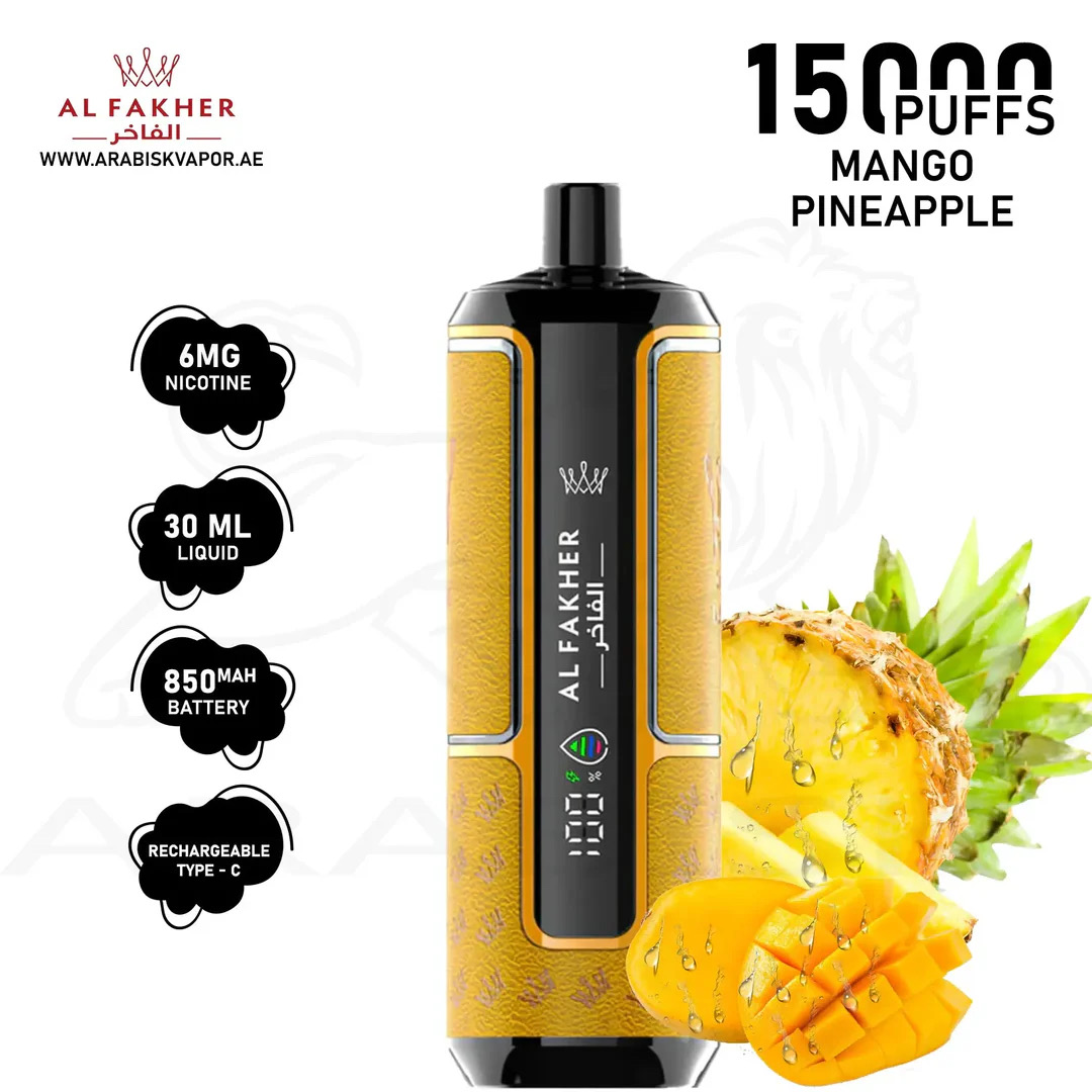 AL FAKHER CROWN BAR HYPERMAX 15000 PUFFS 6MG