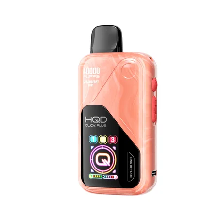 HQD Click Plus 40K Puffs - Black Ice - 50mg