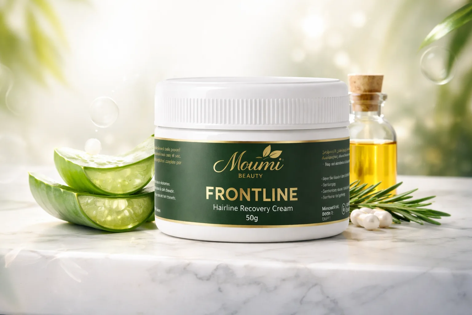FRONTLINE – Hairline Recovery Cream | Moumi Beauty