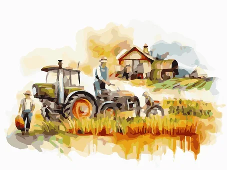 La vie rurale en harmonie