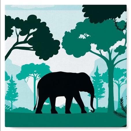 Elephant dans la forêt