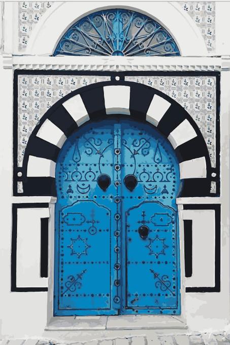 Tunisien Porte