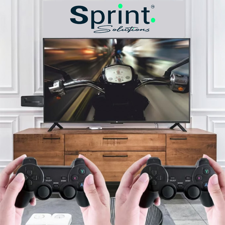 SprintGame™ - Console Rétro avec 10,000 Jeux - CI ⭐️⭐️⭐️⭐️⭐️(57)