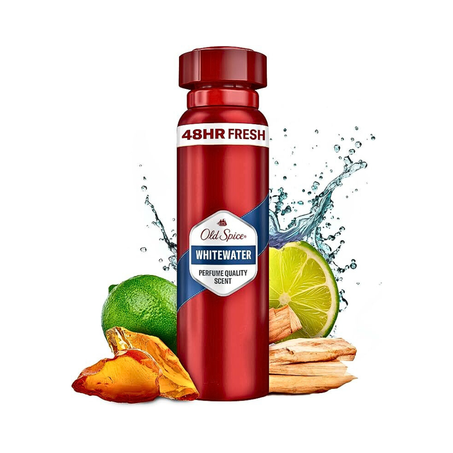 Old Spice Whitewater Deodorant Body Spray For Men, 150 Ml