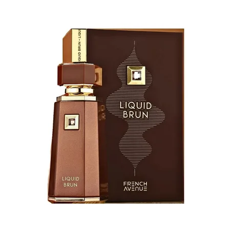 Liquid Brun by French Avenue for Men – Sweet Warm Spicy Vanilla Amber Eau de Parfum 100ml