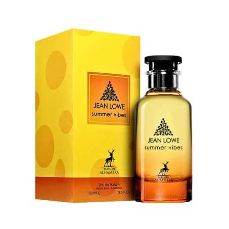 Jean Lowe Summer Vibes 100ml by Maison Alhambra — Fresh Citrus Luxury Perfume
