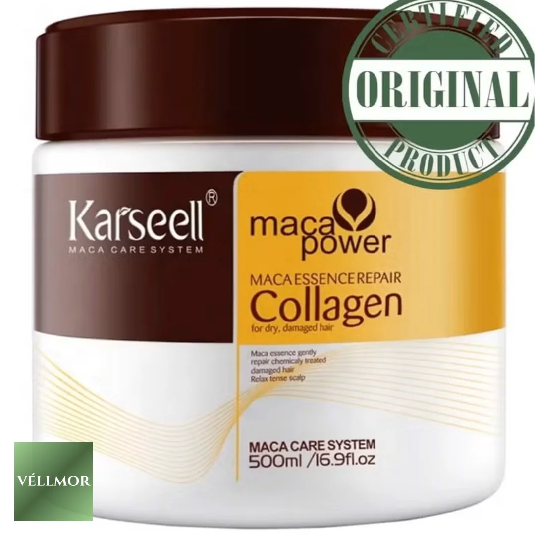 ماسك كارسيل (Karsell) الأصلي بالكولاجين – نعومة الحرير وترميم عميق (500 مل)