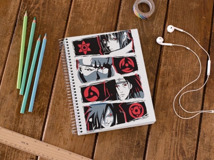 naruto spiral notebook مذكرة