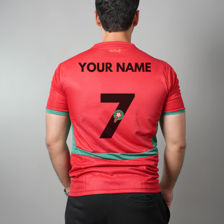 قميص المنتخب المغربي باسمك