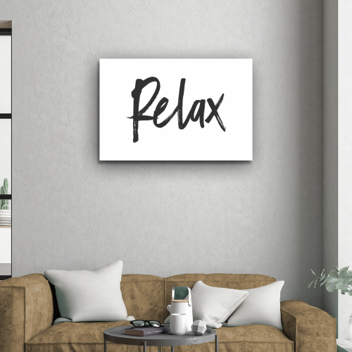 relax لوحة جدارية