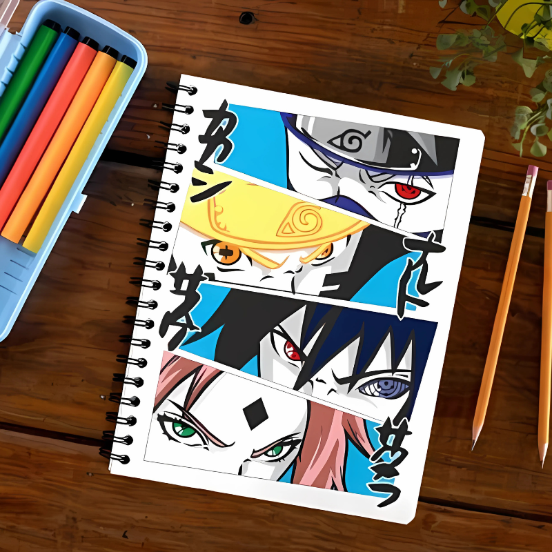 naruto spiral notebook مذكرة