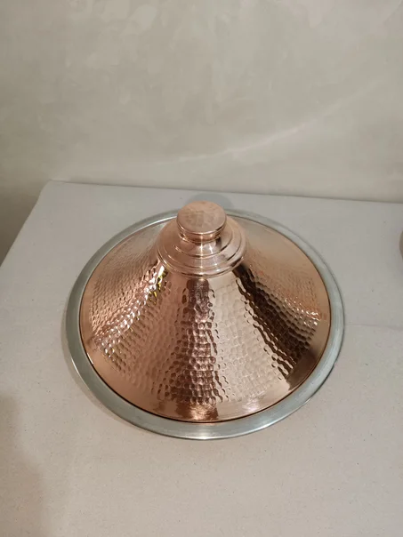طقم طواجن من النحاس الأحمر