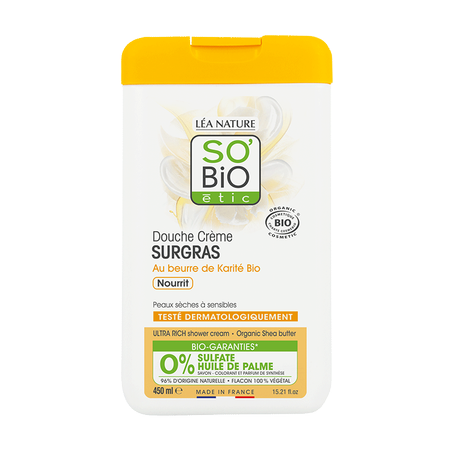 Douche Crème Surgras au Beurre de Karité 450Ml