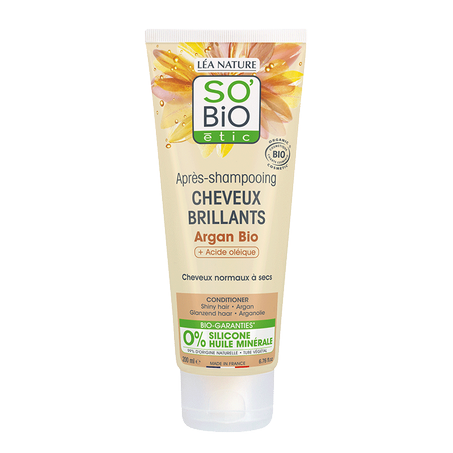 Apres shampoing cheuveux brillants