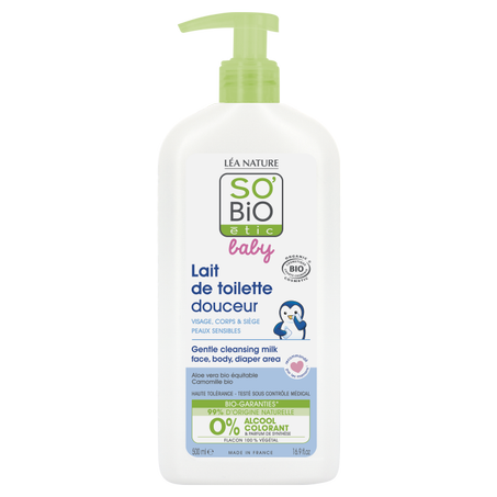 lait de toilettes douceur baby