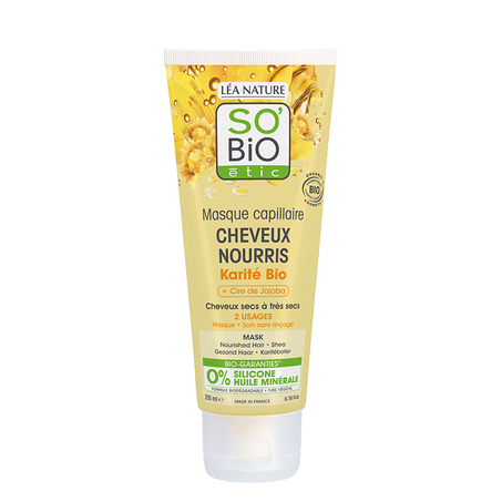 So Bio Masque Karité et Cire de Jojoba 200Ml