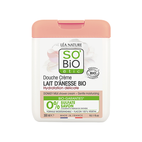 Douche crème lait d’ânesse bio