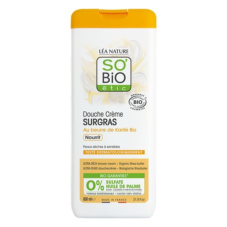 Douche Crème Surgras à l’Huile de Karité 650Ml