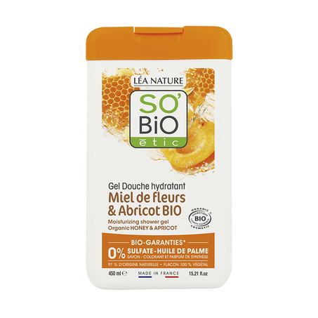 So Bio Gel Douche Agrumes Fleurs d’Oranger 450Ml