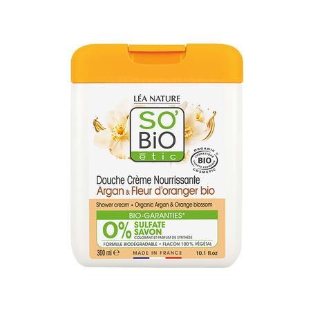 Douche Crème Argan et Fleur d’Oranger 300Ml