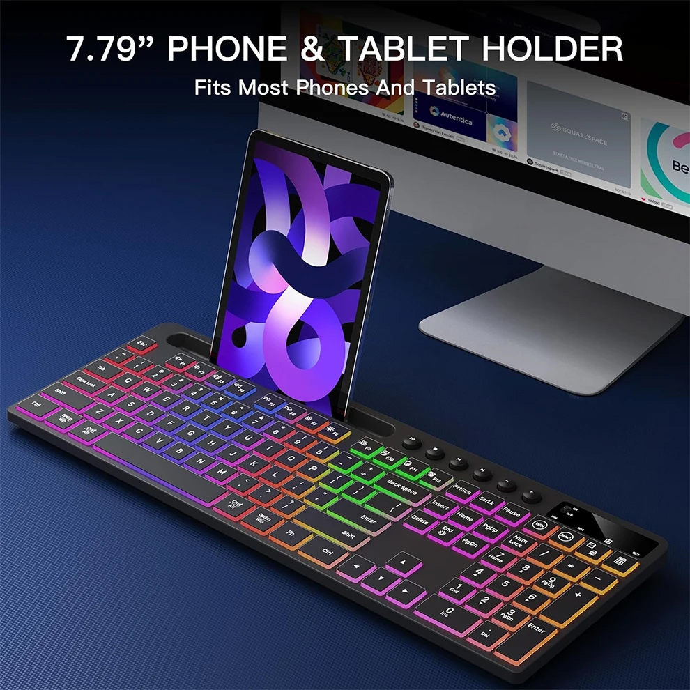 Wireless Keyboard and Mouse Combo