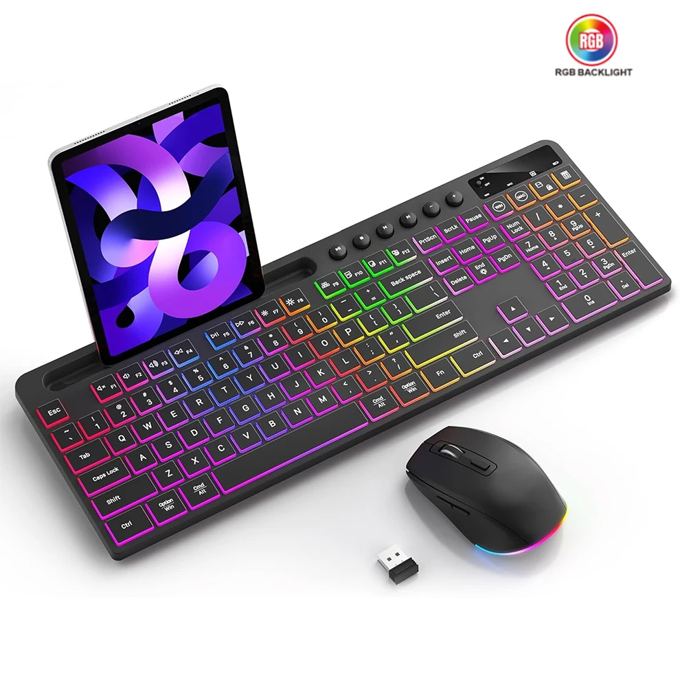 Wireless Keyboard and Mouse Combo