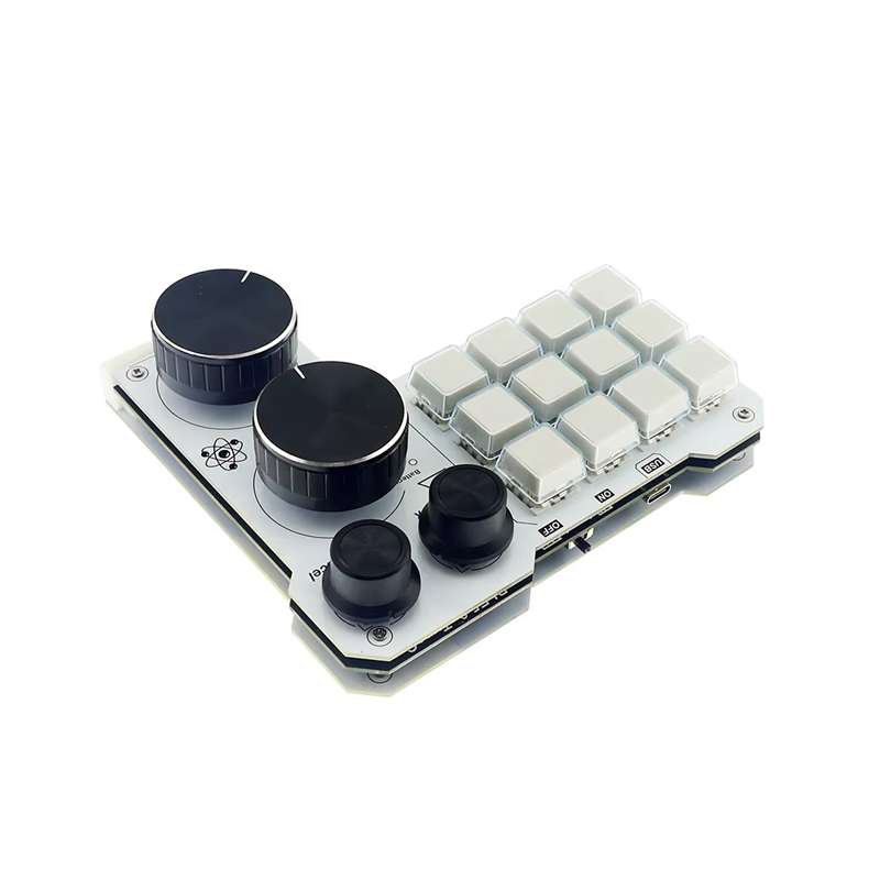 RGB Mechanical Keyboard with Screen | Programmable Knobs & Custom Keys