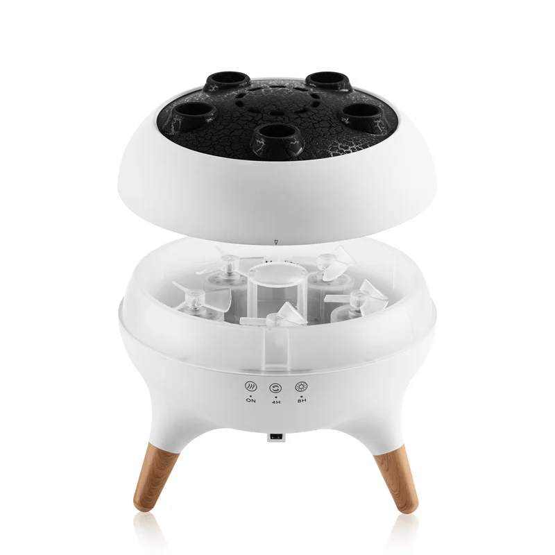 Home Fog Incense Humidifier with Dynamic Spray & Colorful Lighting – Remote Included