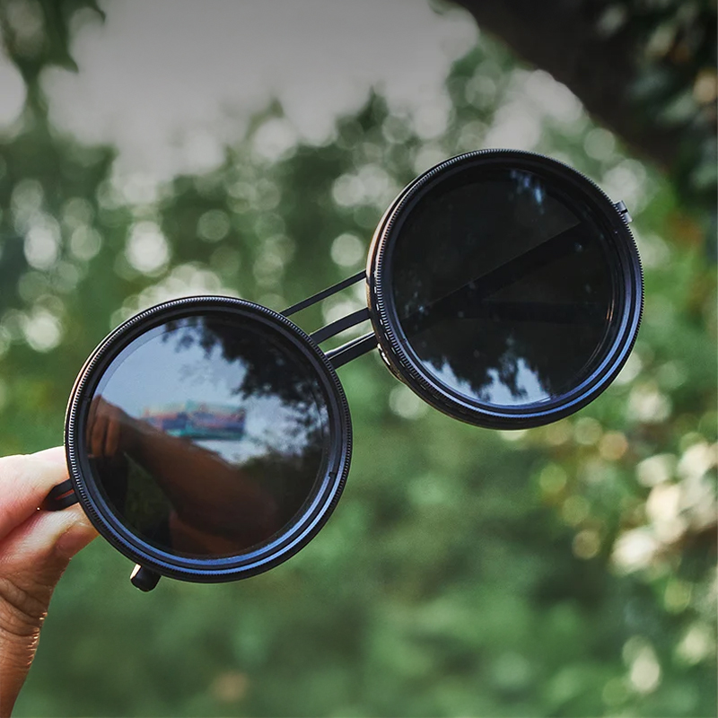 ND2 Adjustable Dimming Polarized Sunglasses Men & Women