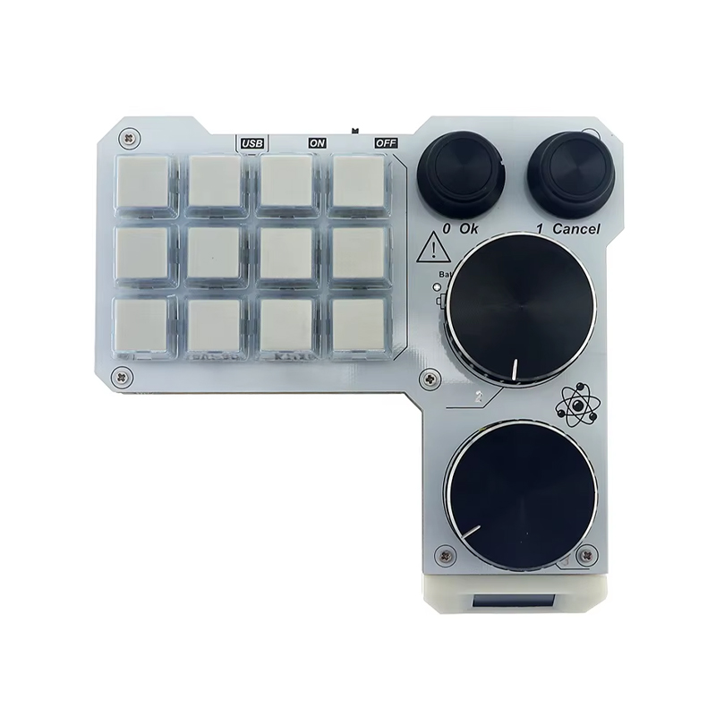 RGB Mechanical Keyboard with Screen | Programmable Knobs & Custom Keys