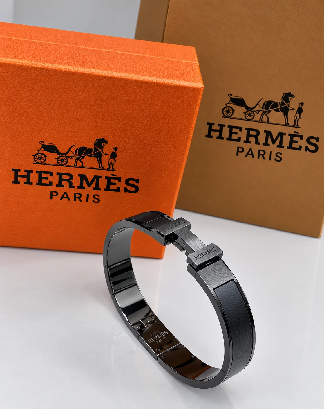Bracelet HERMES Clic H Noir