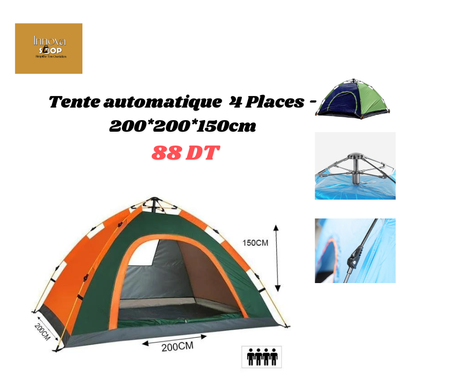 tente auto 4 places