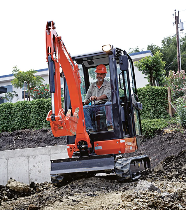 Kubota KX018-4 Compact Excavator (1.8 Ton)