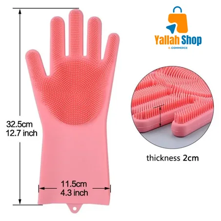 Gants de Nettoyage Magiques en Silicone