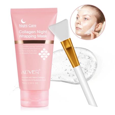 Masque en feuille de collagène profond pour le visage