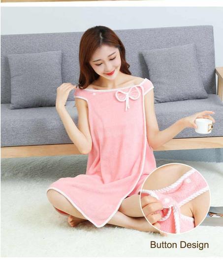 Serviette de bain en pur coton pour femme