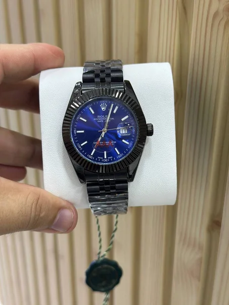 ROLEX BLACK EDITION ROYAL BLUE DIAL