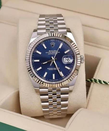 ROLEX DAY JUST BLUE