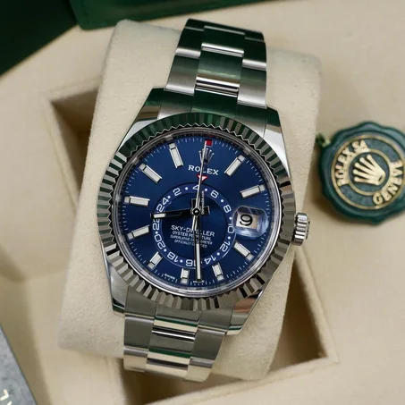 ROLEX SKY-DWELLER BLUE