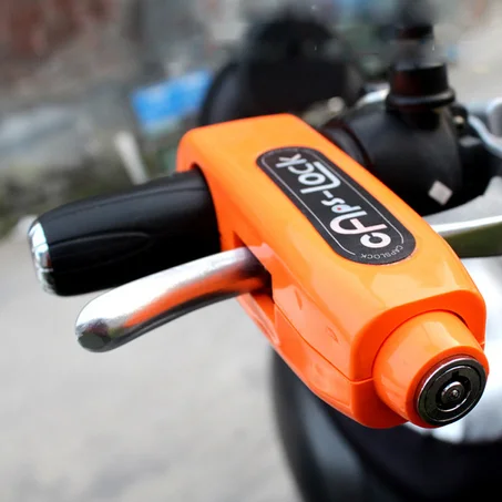 قفل فرامل مقبض الدراجة نارية مضاد للسرقة