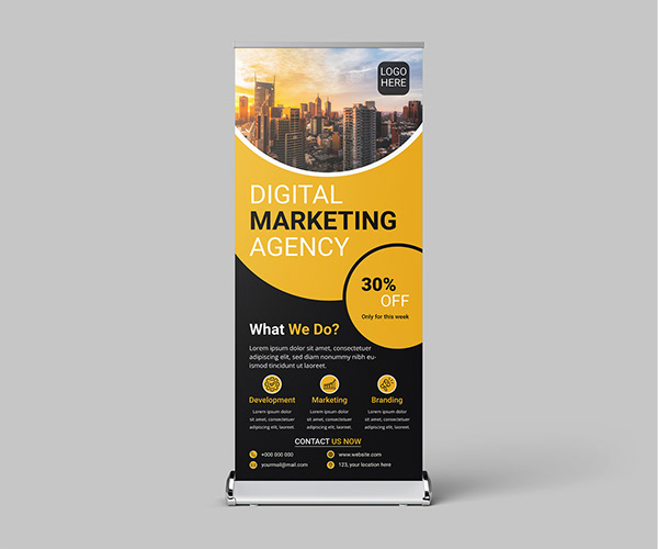 Roll up banner