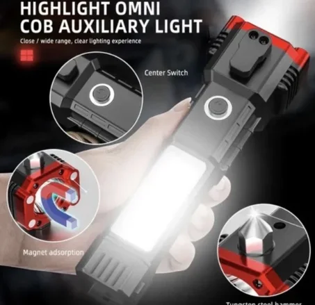 Lampe de poche rechargable