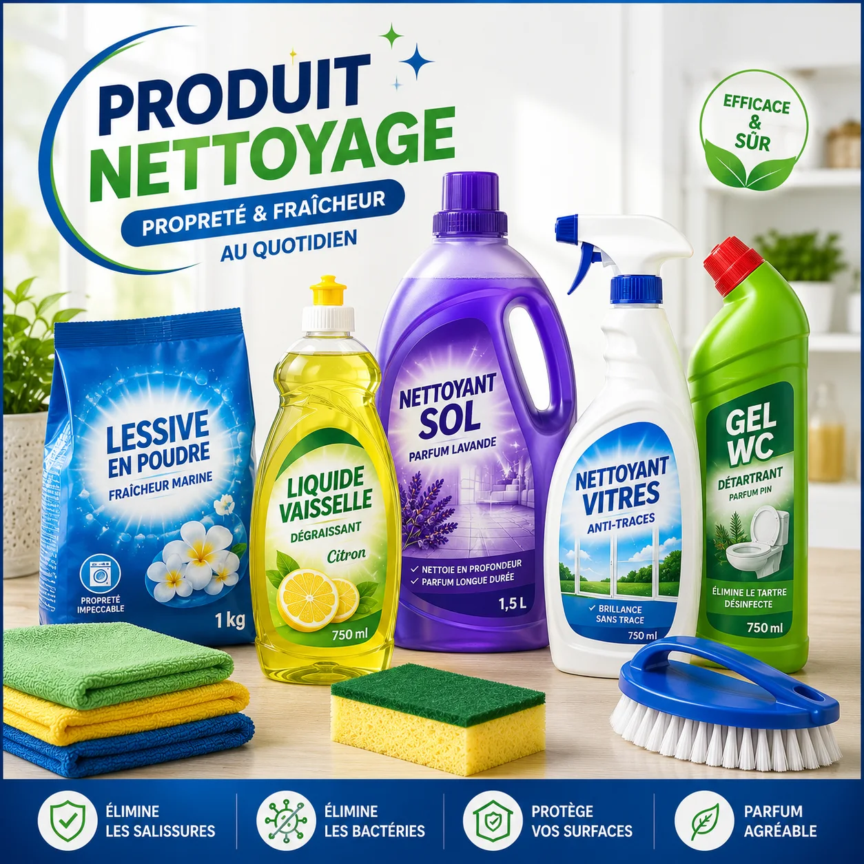 Produit nettoyage