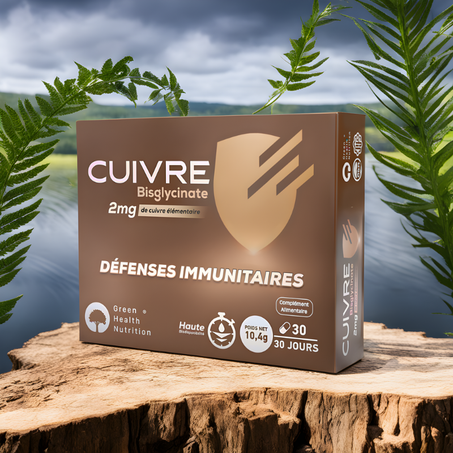 مكمل غذائي النحاس  cuivre bisglycinate