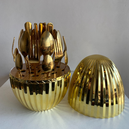 طقم الأدوات الذهبي ( INOX اينوكس )