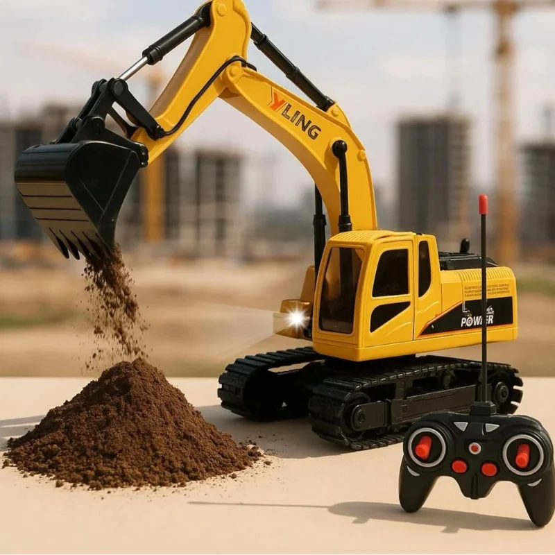 ⚡ شاحنة Trax الذكية… مزوّدة ببطارية وجهاز تحكّم عن بُعد!