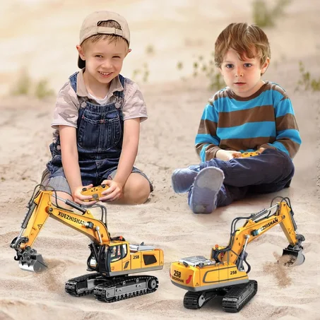 ⚡ شاحنة Trax الذكية… مزوّدة ببطارية وجهاز تحكّم عن بُعد!