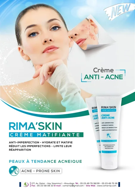 Crème anti-acne